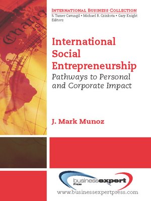 cover image of International Social Entrepreneurship